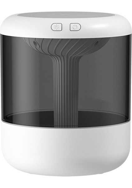 1.2l Kapasiteli Hava Nemlendirici Mini Taşınabilir Uçucu Yağ Difüzörü USB Mist Maker Yatak Odası Ev Beyaz Için (Yurt Dışından)