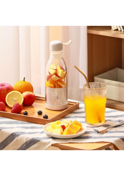 USB Sıkacakları Blender Hızlı Meyve Suyu Sıkma Taşınabilir Blender Meyve Suyu Bardağı Smoothie Mini El Meyve Mikseri 300 ml (Yurt Dışından) fiyatları