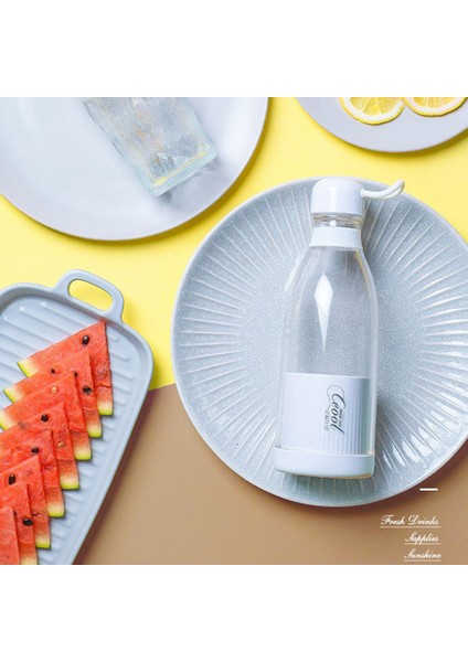 USB Sıkacakları Blender Hızlı Meyve Suyu Sıkma Taşınabilir Blender Meyve Suyu Bardağı Smoothie Mini El Meyve Mikseri 300 ml (Yurt Dışından) indirimleri