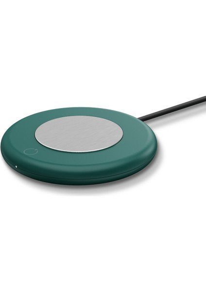 Akıllı Kahve Fincanı Isıtıcı Elektrikli Kupa Isıtıcı Süt Çay Gıda Taşınabilir Isıtma Coaster Otomatik Kapanma Fincan Isınma Pedi Yeşil (Yurt Dışından)