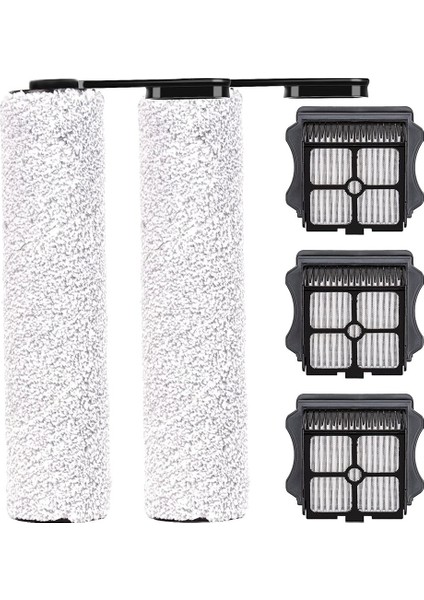 Floor One S5/floor One S5 Pro 2/ S5 Extreme Akıllı Elektrikli Süpürge Için Yedek Fırça Silindirleri ve Hepa Filtreleri (Yurt Dışından)