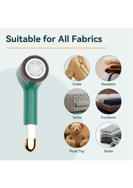 Kumaş Tıraş Makinesi ve Tüy Sökücü - Şarj Edilebilir Kumaş Sökücü, Giysi ve Mobilya Beyazı Için Kazak Tıraş Makinesi (Yurt Dışından) fırsatları