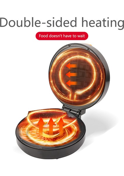 Elektrikli Çörek Yapma Makinesi 1400 W Taşınabilir Kahvaltı Aperatifler Tatlılar Makinesi Çocuklar Için Yapışmaz Kaplamalı 8 Donuts Mutfak Abd Plug (Yurt Dışından)