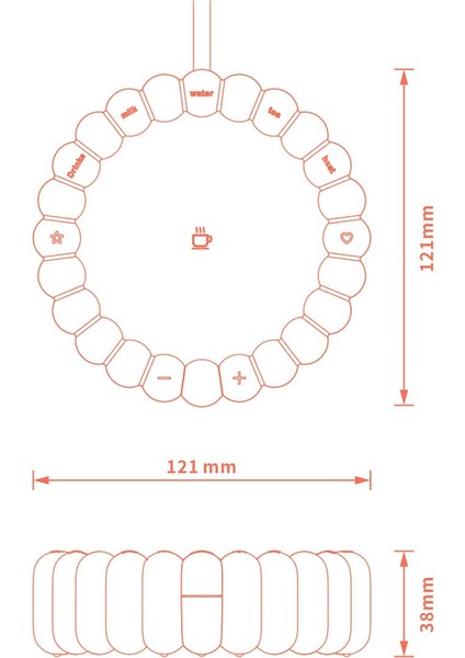 USB Isıtma Fincan Coaster Sıcak Isıtma Pedi 3 Dişli Akıllı Termostatik Sıcak Dokunmatik Isıtıcı Ev Kahve Süt Çay-Sarı (Yurt Dışından) modelleri