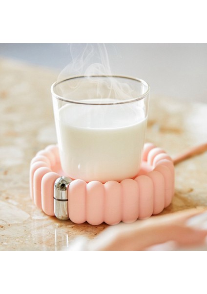 USB Isıtma Fincan Coaster Sıcak Isıtma Pedi 3 Dişli Akıllı Termostatik Sıcak Dokunmatik Isıtıcı Ev Kahve Süt Çay-Sarı (Yurt Dışından) fırsatları