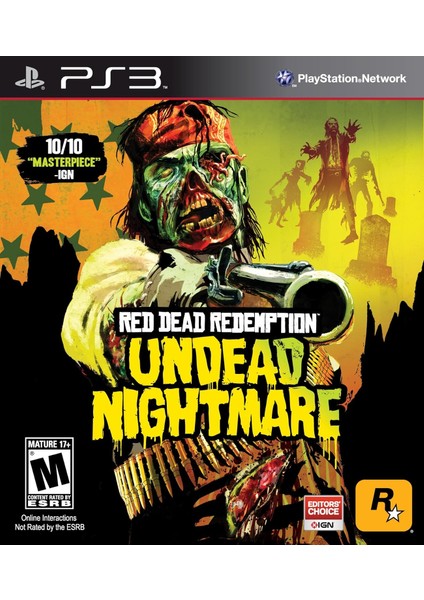Rockstar Red Dead Redemption: Undead Nightmare Ps3 Oyun