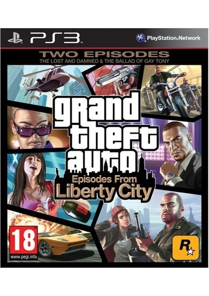 Rockstar Gta Episodes From Liberty City Ps3 Oyun