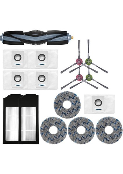 Ecovacs Deebot X1 Omni / X1 Turbo / X1 Plus / T10 Omni Robotik Süpürge Aksesuarları Için Yedek Parçalar (Yurt Dışından)