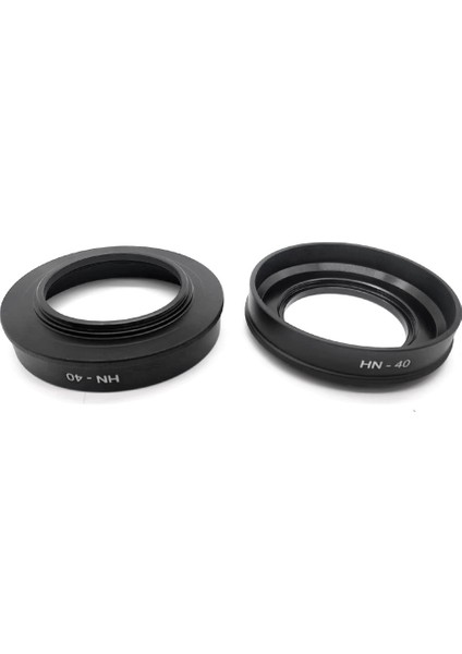 HN40 46MM Metal Süngü Dağı Lens Hood Kapağı Nikon Z Dağı Z50 Z Dx 16-50MM F3.5-6.3VR Kamera Lensleri (Yurt Dışından)