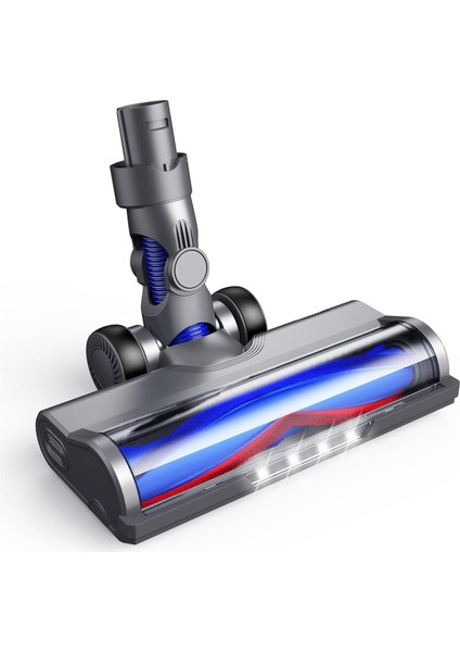 Dyson V6 Elektrikli Süpürgeler Için LED Işıklı Parke Zemin Aparatları, DC59 DC61 DC62 DC74 Için Fırça Başlığı (Yurt Dışından)