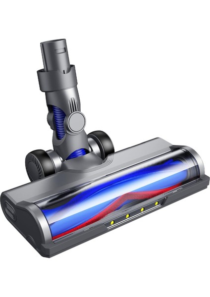 Dyson V6 Elektrikli Süpürgeler Için LED Işıklı Parke Zemin Aparatları, DC59 DC61 DC62 DC74 Için Fırça Başlığı (Yurt Dışından)