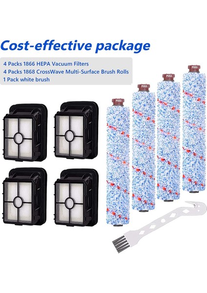 Bissell Crosswave Pet Pro 1785 2306 Serisi Vakum, Temizleyici Çok Yüzeyli Fırça Rulo Vakum Filtresi Için Yedek (Yurt Dışından) fırsatları