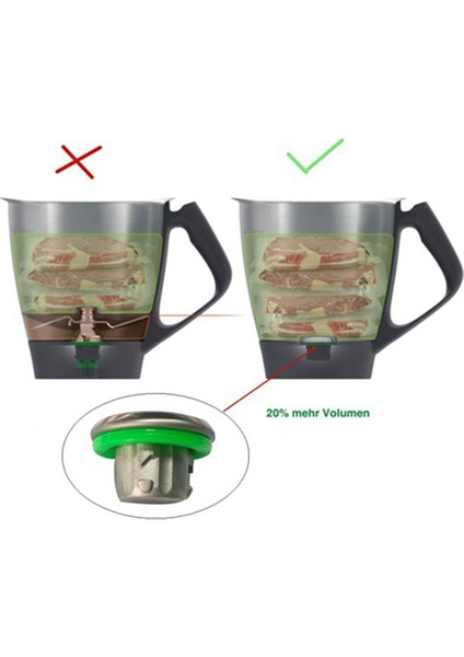 Mikser Alt Yedek Blender Kavanoz Taban Kapatma Başlığı Thermomix Model Tm6 Onarım Aracı Için Dönen Bıçak Yedek Parçaları (Yurt Dışından) fiyatları