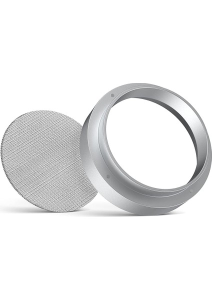 51MM Kahve Dozaj Halkası, Puck Ekranlı Alüminyum Kahve Dozaj Halkası, Portafilter Için Paslanmaz Çelik Espresso Eleği (Yurt Dışından)