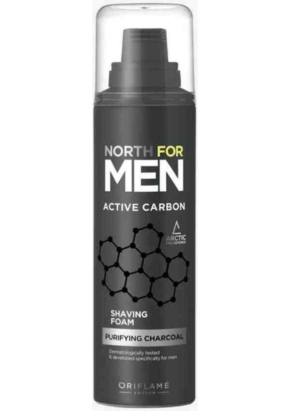 North For Men Active Carbon Traş Köpüğü