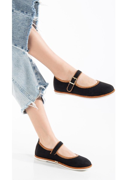 Suins Emery Kadın Balerin Model Babet Ayakkabı