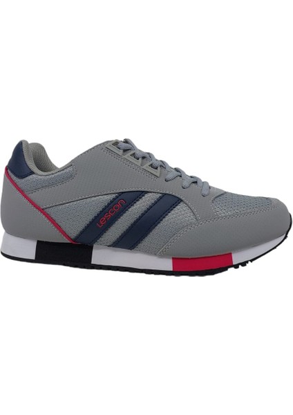Boston 5 Erkek Gri Bağcıklı Sneakers Spor Ayakkabı