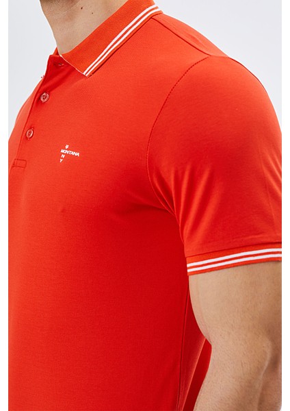 Regular Fit Polo Yaka Detaylı Erkek T-Shirt-PL3565TY241 fiyatları