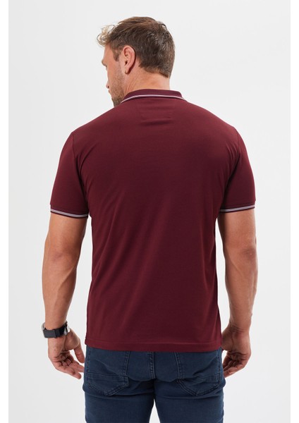 Polo Yaka Regular Fit Cepli Erkek Çıtçıt Detaylı T-Shirt-6245TY241 indirimleri