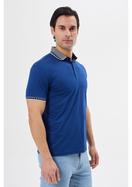 Polo Yaka Regular Fit Yaka Detaylı Erkek T-Shirt-6252TY241 modelleri