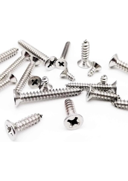 Sunta Vidası Galvanizli 3,5X18 mm 100 Adet