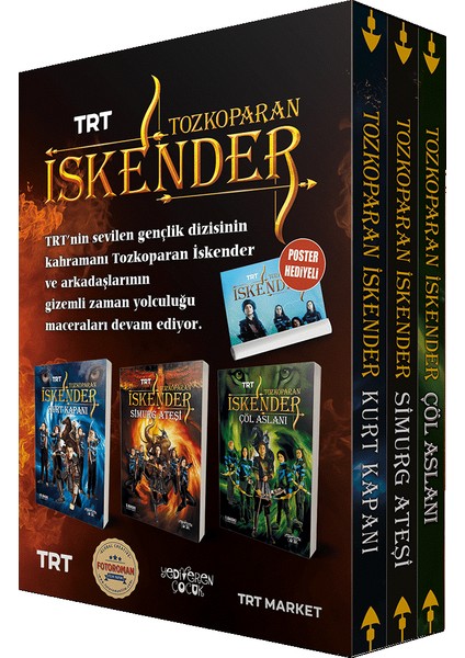 Tozkoparan Iskender 3 Kitap Set -  Yiğit Recep Efe