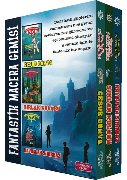 Fantastik Macera Gemisi 3 Kitap Set - Burcu Karadaş