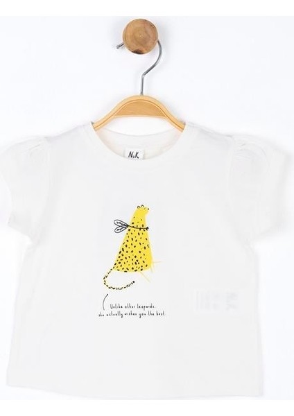 Kız Bebek Kaplan Tshirt 36607