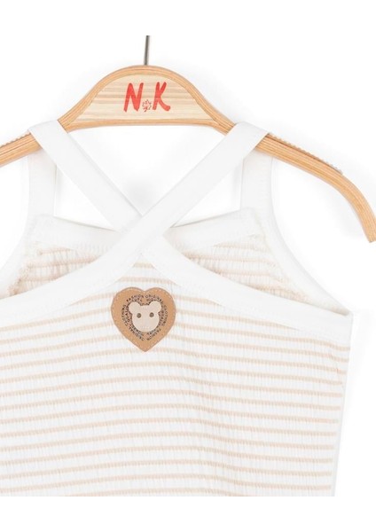 Nk Kids Kız Bebek Cremo Bluz 36610