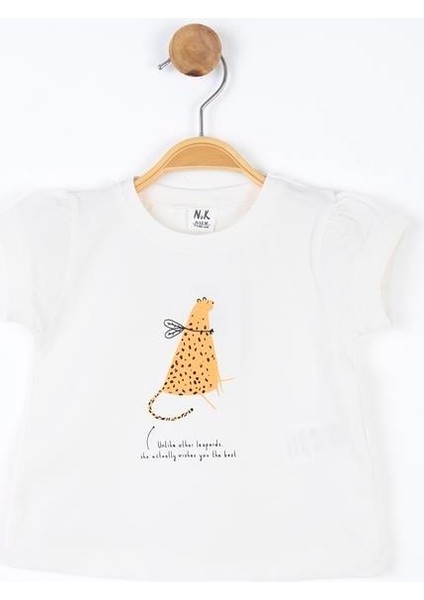 Kız Bebek Kaplan Tshirt 36607