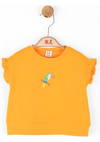 Kız Bebek Little Parrot Tshirt 36603