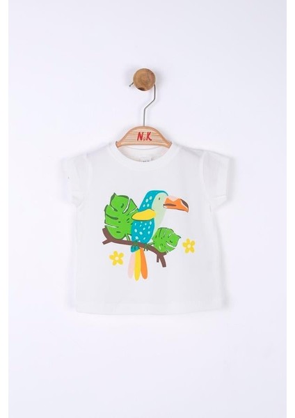 Kız Bebek Parrot Tshirt 36602