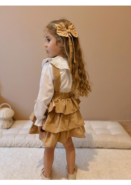 Yigit Butik Gömlek Kombinli Kız Çocuk Salopet indirimleri