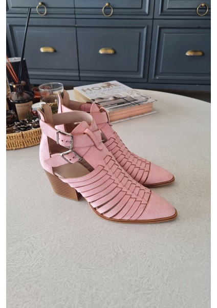 019 1007 Topukla Kadın Süet Yazlık Bot fırsatları
