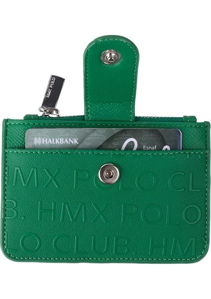 Bozuk Para Bölmeli Kullanışlı Küçük Kartlık Cüzdan Yeşil fırsatları