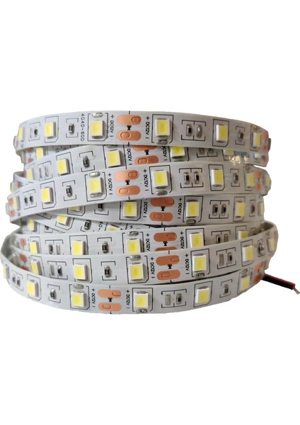 25 Metre Günışığı Renk 3000K 12V 4040 3 Dirençli Yüksek Lümen Şerit LED Metrede 60 Ledli