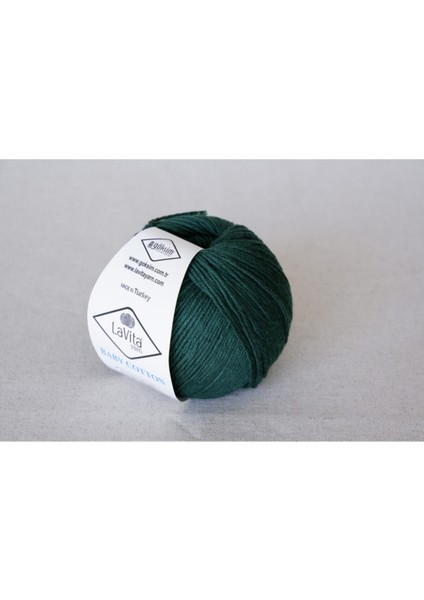 Pamuk & Akrilik Baby Cotton 50 gr Amigurumi, Punch, El Örgü Ipi Taka Yarn (Koyu YEŞİL-8114) 150-199 fiyatları