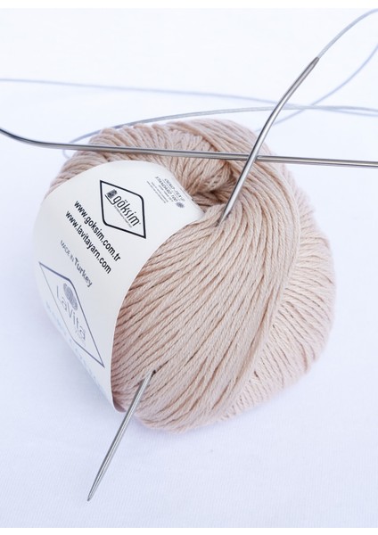 150-199M Baby Cotton 50 gr Amigurumi, Punch, El Örgü Ipligi, Taka Yarn (Orta BEJ-1036) Pamuk & Akri fiyatları