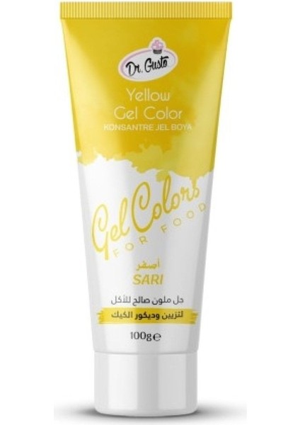 Sarı Jel Boya 100 gr