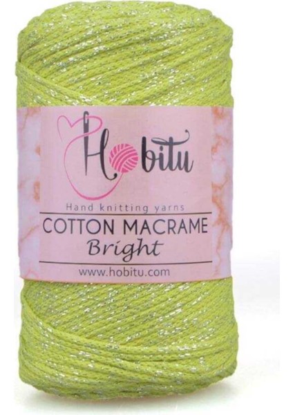 Yeşil Hobitu Cotton Macrame Bright 126 F.