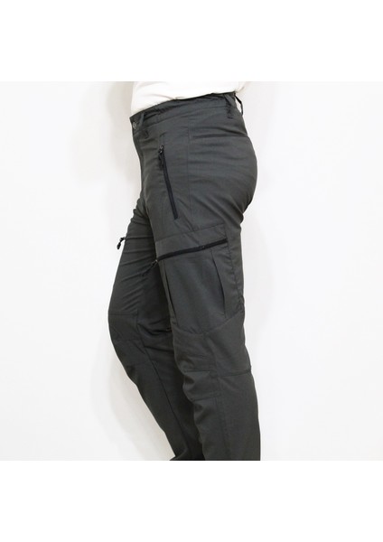 Mikro Likralı Yazlık Trekking Pantolon-Gri modelleri