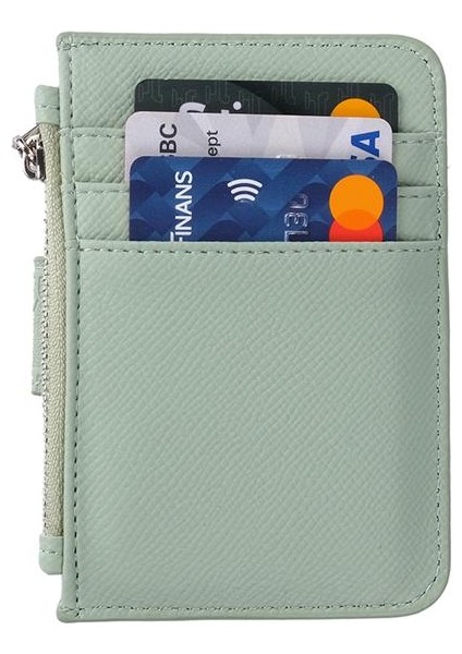 Bozuk Para Bölmeli Kullanışlı Küçük Kartlık Cüzdan Mint fiyatları