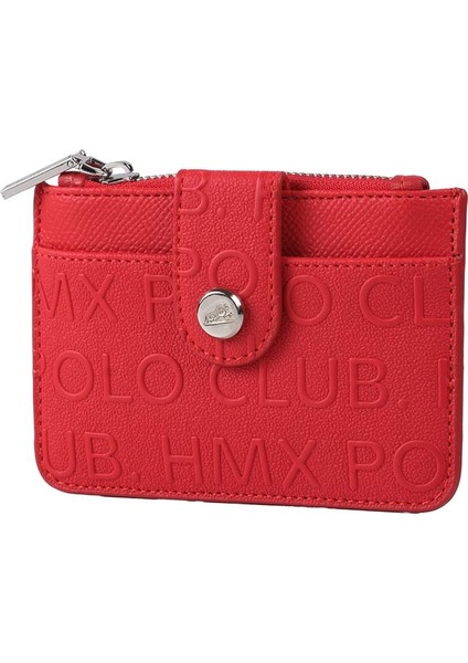 Bozuk Para Bölmeli Kullanışlı Küçük Kartlık Cüzdan Kırmızı indirimleri
