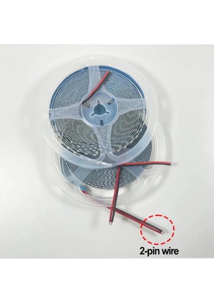 12V 2835 Yüksek Lümen Şerit LED Metrede 120 Ledli - Beyaz, Günışığı, Amber - 5, 10, 15, 20, 25 ve 50 Metre Seçenekleri - İç Mekan Aydınlatma