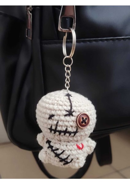 Trendo Gurumi Amigurumi Mini Vodoo Anahtarlık Oyuncak (6 Cm-1 Adet)