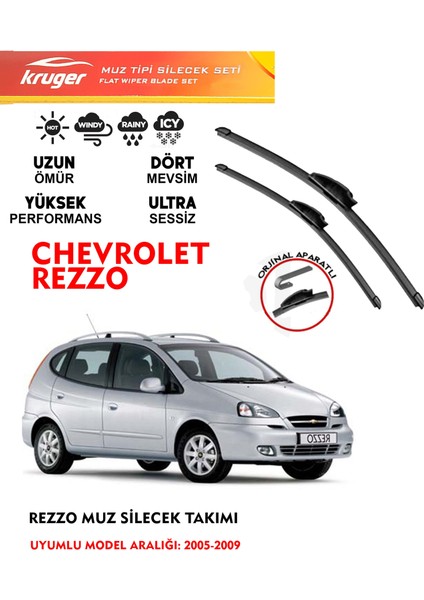 Chevrolet Rezzo Muz Silecek Takımı (2005 - 2009)