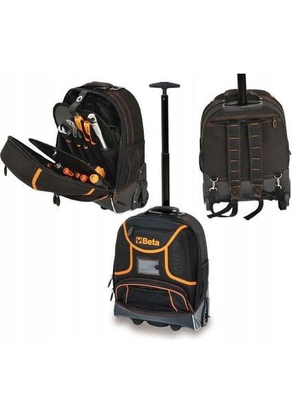 2106 C6T Tekerlekli Bez Takım Çantası Boş