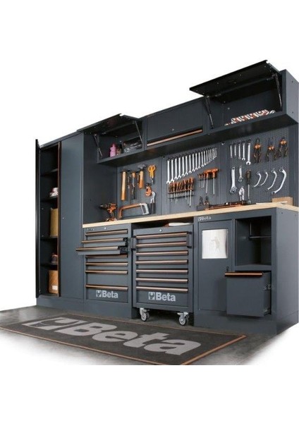 C45PRO C7 7 Gözlü Takım Arabası Boş