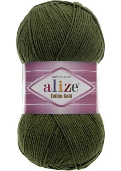 Cotton Gold El Örgü Ipliği 5'li Paket Yeşil 29