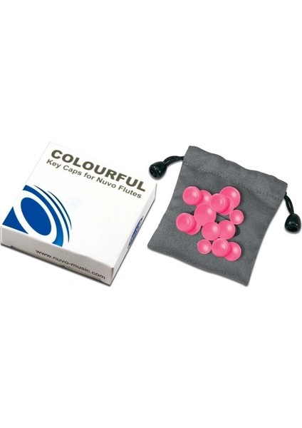 NV-N220KCPK Yan Flüt Nuvo Pembe Kapak Seti